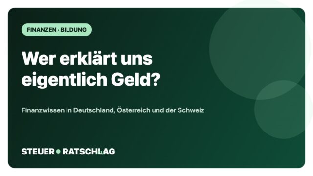 Wer erklärt uns eigentlich Geld?